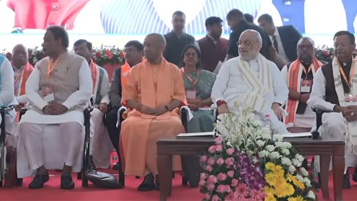 केंद्रीय गृह मंत्री अमित शाह पहुंचे लखनऊ, भाजपा प्रदेश कार्यसमिति की बैठक