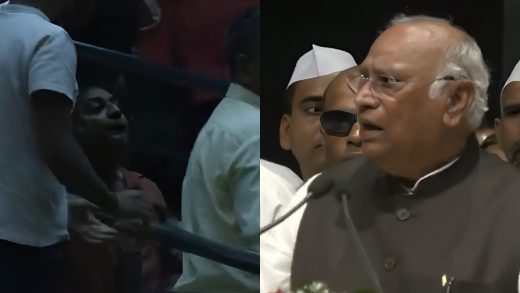 कार्यक्रम में हंगामा, मल्लिकार्जुन खरगे का विवादित बयान, कहा – ‘मोदी का बाप भी जाएगा’